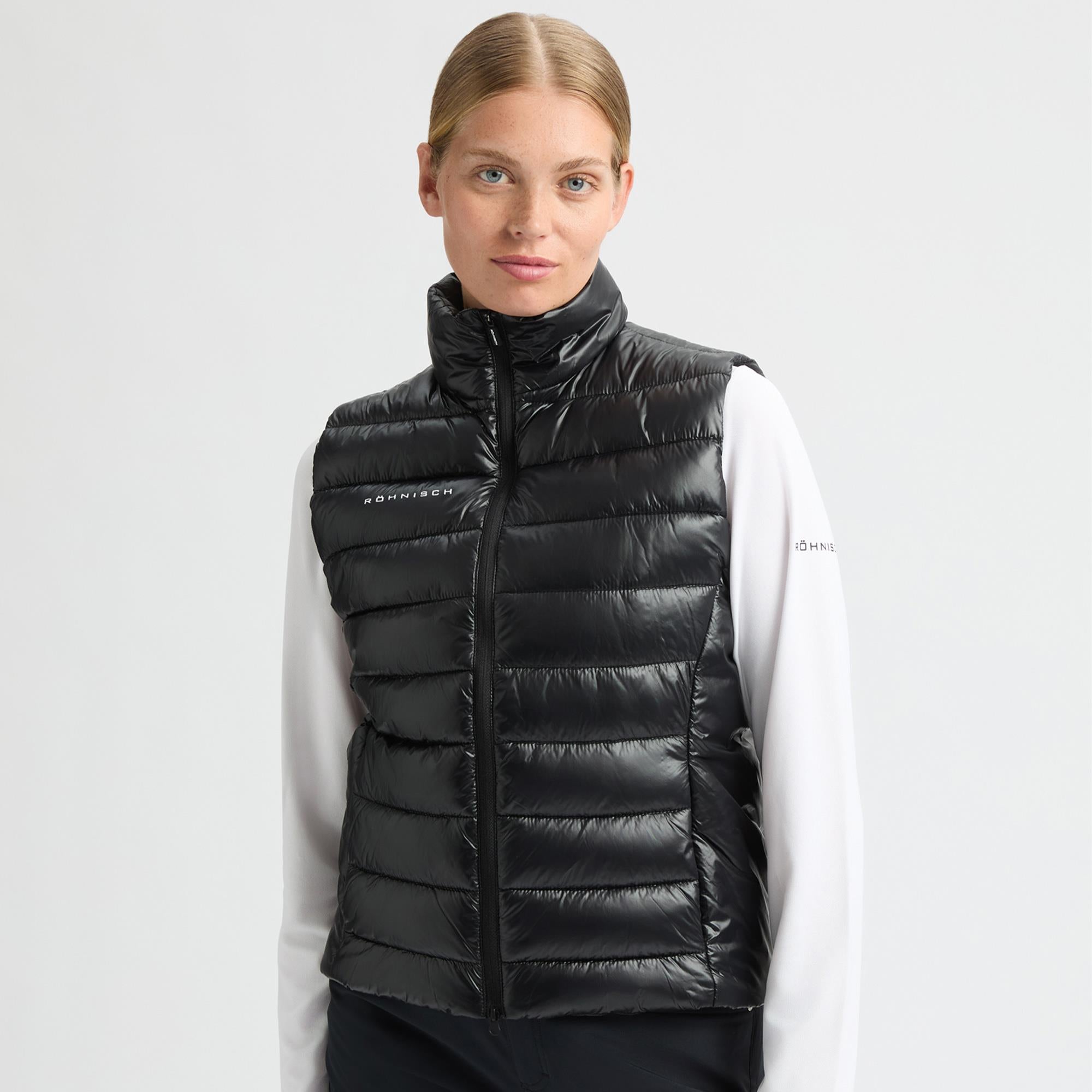 Rohnisch Airlite Padded Ladies Golf Vest Black